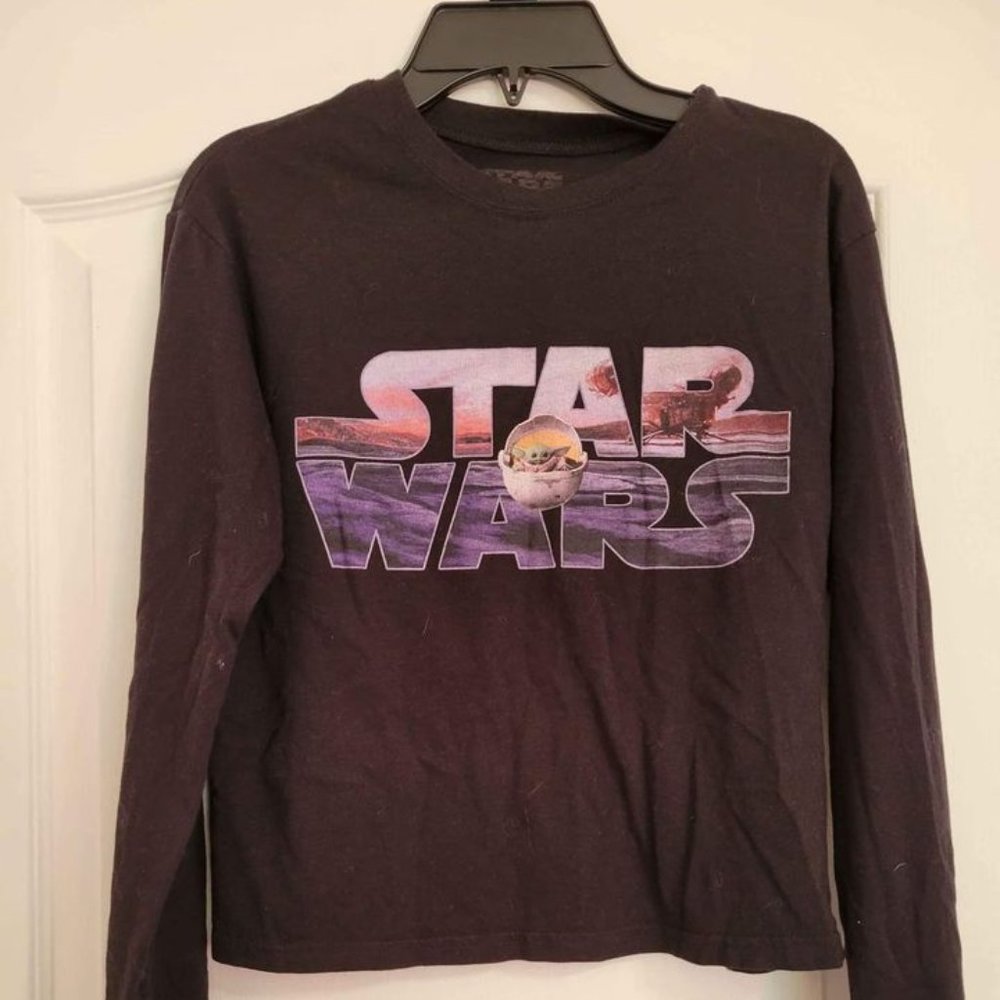 Clothes Disney Star Wars Junior Shirt Black Size XS